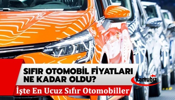 Dolar otomobilleri de vurdu! İşte en ucuz sıfır otomobil markaları!