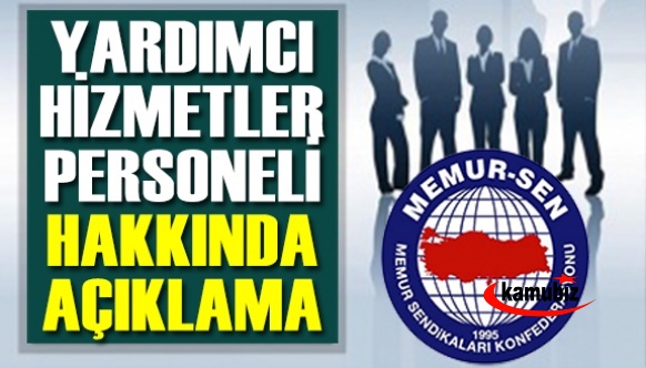 Memur Sen Yardımcı Hizmetler Sınıfı Talebini KPDK'ya Taşıdı