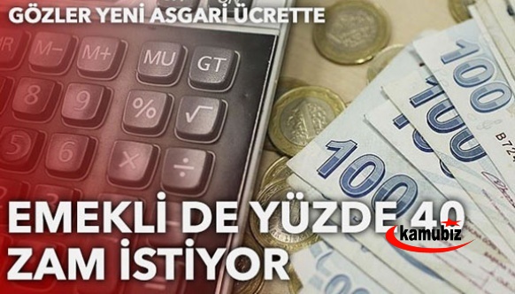 Emekli maaşına yüzde 40 zam istiyor! Ek ödeme yüzde 10 olacak mı?