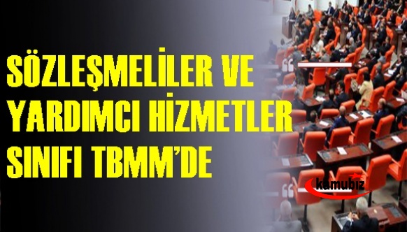 Sözleşmeli personel ve yardımcı hizmetler sınıfının kaldırılması TBBM'de