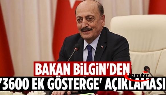 Çalışma Bakanından 3600 ek gösterge cevabı