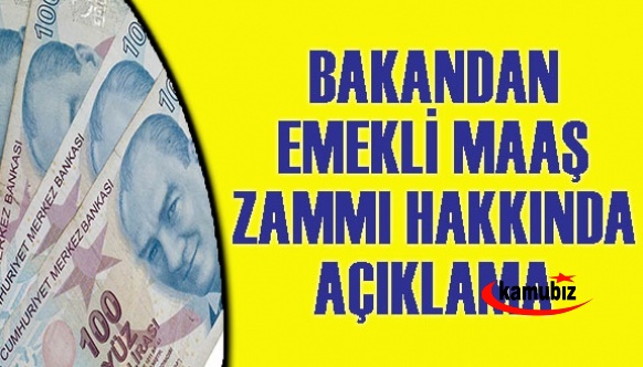 Çalışma Bakanı Bilgin'den emekli maaşlarına zam açıklaması