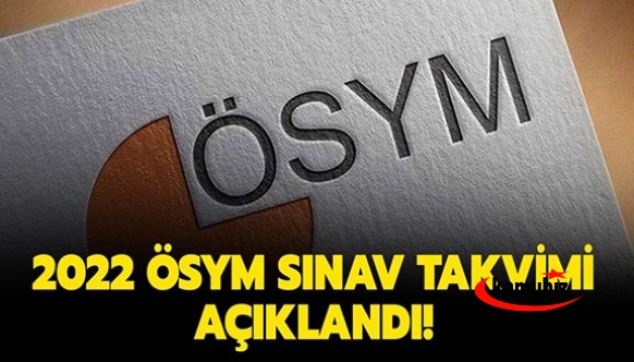 ÖSYM 2022 Yılı Sınav ve Sonuç Açıklama Takvimi Belli Oldu! İşte KPSS, EKYS, YKS, DGS, YDS, e-YDS, MSÜ, TUS, İGS, ALES başvuru ve sınav tarihleri