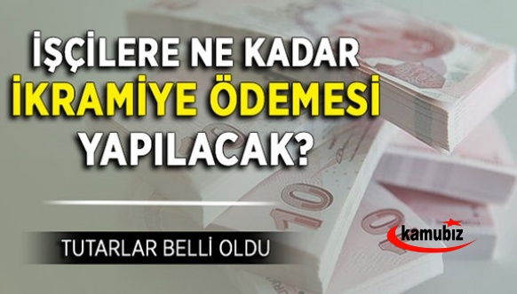 Kamu işçisine ödenecek ikramiye tutarları belli oldu! Kim ne kadar alacak? İşte o tablo