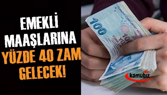 Emekli maaşına en az yüzde 40 zam gelecek! Asgari ücreti bilen Cem Küçük açıkladı