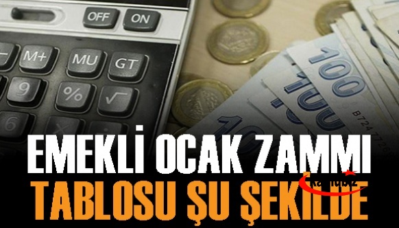 2022 Ocak ayı emekli maaşı netleşti. Emekli maaşı zam ücretleri ne kadar olacak?