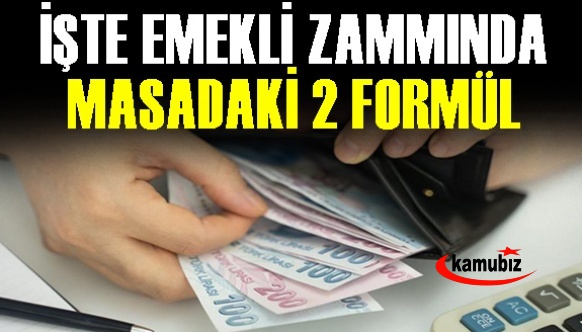 İşte emekli maaşlarına ilişkin masadaki iki formül!