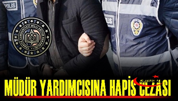 Okul müdür yardımcısına hapis cezası