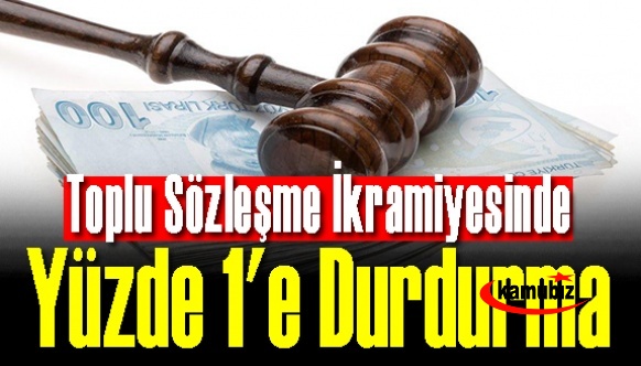 Danıştaydan toplu sözleşme ikramiyesindeki yüzde 1'e durdurma kararı! 400 lirayı sendikalı tüm memurlar alacak!