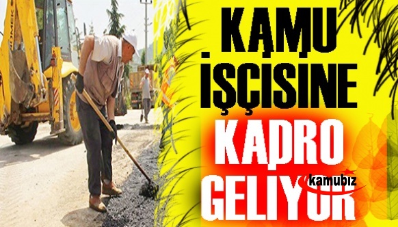 Yeni Şafak yazdı! Hükümet kamu işçilerine kadro verecek?