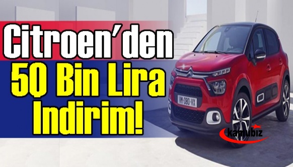 Citroen'den 50 bin liralık indirim! Renault, Dacia ve Citroen sıfır otomobil fiyatları indi!