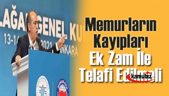 Yusuf Yazgan: Memurların Kayıpları Ek Zam Ile Telafi Edilmelidir