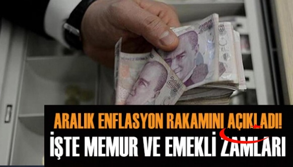 Balbay, Aralık ayı enflasyon rakamını açıkladı! İşte 2022 memur ve emekli zamları