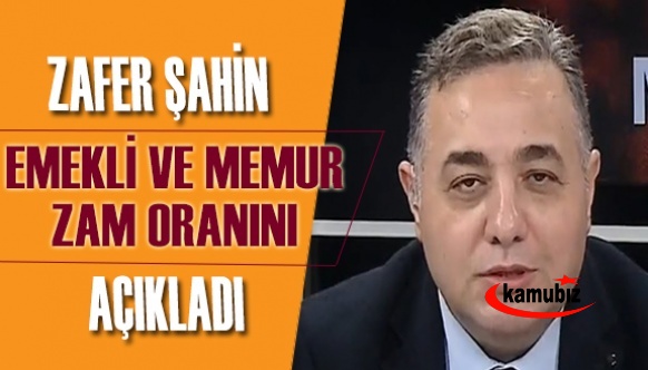 Zafer Şahin 2022 de emekli ve memurun alacağı zammı açıkladı! Asgari ücretin çok..