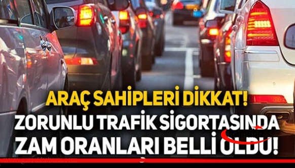 Zorunlu trafik sigortasında yeni karar! İşte 2022 trafik sigortası zam oranları