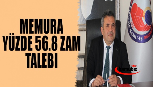 Birleşik Kamu İş'ten memura yüzde 56.8 zam talebi