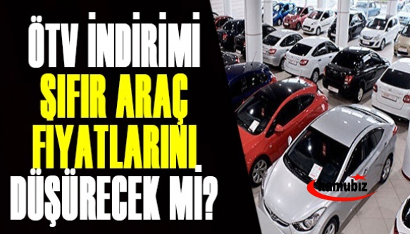 ÖTV düzenlemesi sıfır araçta fiyatlarını ne kadar düşürecek?