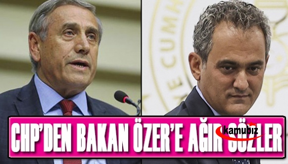 CHP'li Kaya'dan Bakan Özer'e şık olmayan sözler! Sen kimsin ki Genel Başkanımız seni ziyaret etsin; sarayın atadığı bir sekretersin