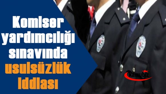 Polislerin komiser yardımcılığı sınavında usulsüzlük iddiası: '300 kişi elendi!'