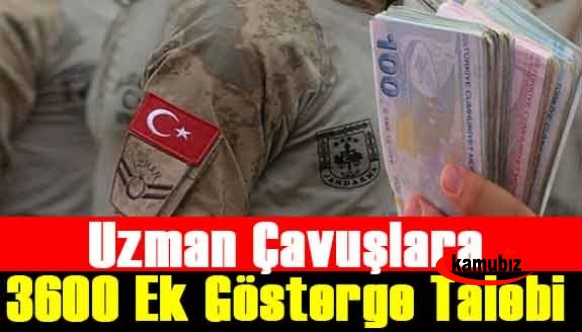 Uzman çavuşlarda 3600 ek gösterge düzenlemesinden yararlanacak mı?