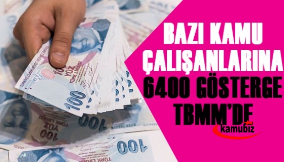 Kamudaki mühendis, mimar ve şehir plancısına 6400 ek gösterge önergesi Meclise sunuldu