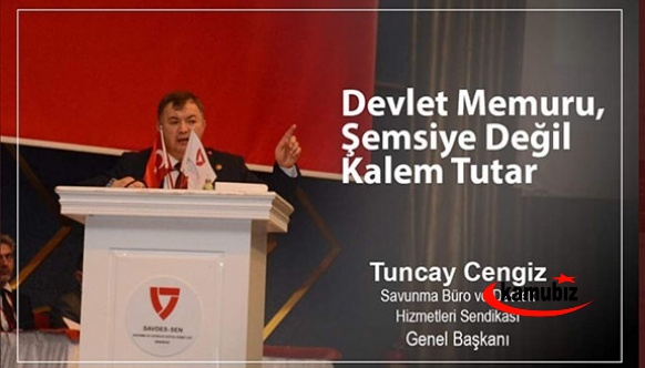 SAVDES-SEN: Sivil Devlet Memurları şemsiye değil, kalem tutar