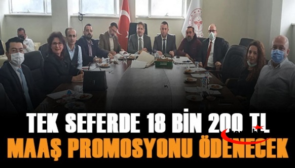 Tek seferde 18 bin 200 TL maaş promosyonu ödenecek!