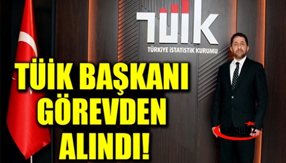 TÜİK Başkanı Sait Dinçer görevden alındı! İşte yeni TUİK başkan ve yardımcısı olarak atanan isimler..