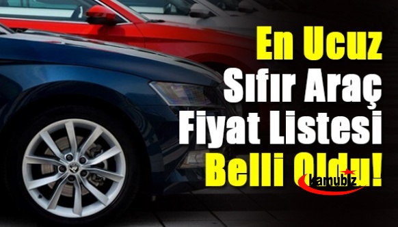 İşte Mazda, Lada, Fiat, Hyundai, Renault, Kia 2022 en ucuz sıfır otomobil fiyat listesi?