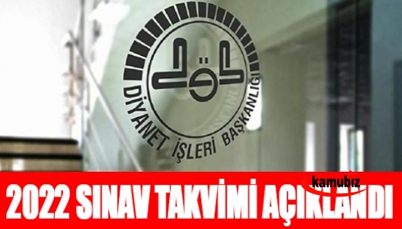 Diyanet, 2022 personel alım ve sınav takvimi belli oldu! İşte 2022 sınav tarihleri