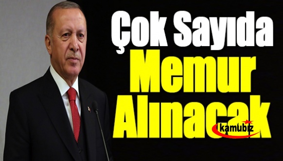 Erdoğan'dan seçim hamlesi! Çok sayıda memur alınacak