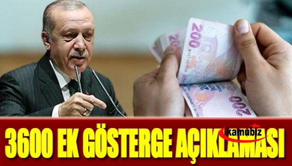 Cumhurbaşkanlığından Flaş 3600 Ek Gösterge Açıklaması! TBMM'ye gelecek..