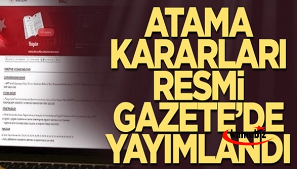 5 Şubat 2022 tarihli Cumhurbaşkanı atama ve görevden alma kararları