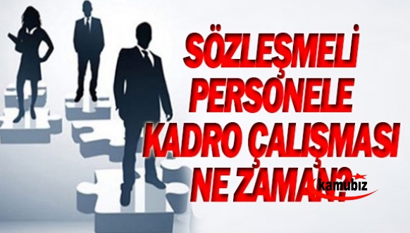 Memurlar net'ten sözleşmeli personele kadro çalışması haberi