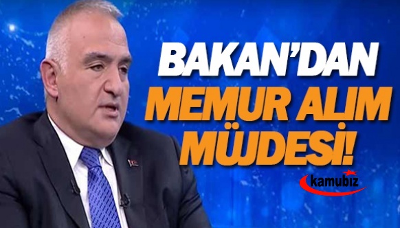 Bakan Ersoy'dan 2022'de memur alım müjdesi!