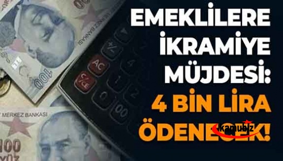 Emeklilere 4 bin lira ikramiye müjdesi! Kimler alacak?