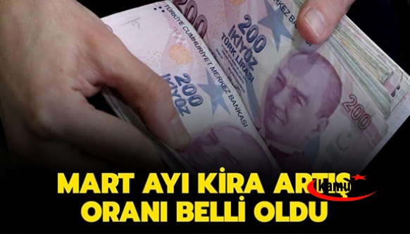 Mart kira artış oranı 2022! Kira artış oranı 2022 enflasyon rakamlarıyla belli oldu