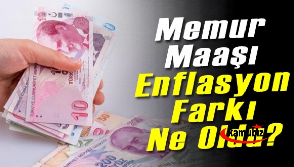 Memur ve memur emeklisine zam farkı! Memur maaşı enflasyon farkı ne oldu?