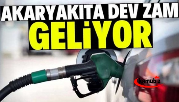 Bu gece akaryakıta dev zam geliyor!