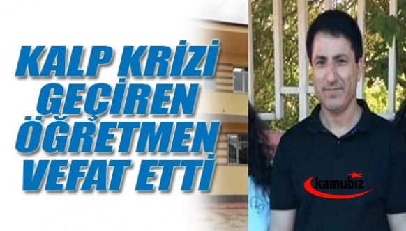 Top oynarken kalp krizi geçiren öğretmen vefat etti