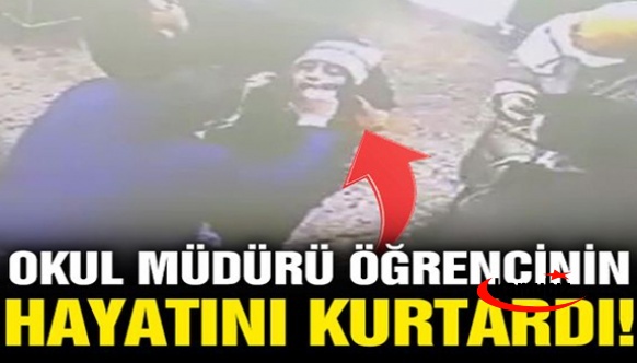 Okul müdürü öğrencinin hayatını kurdardı