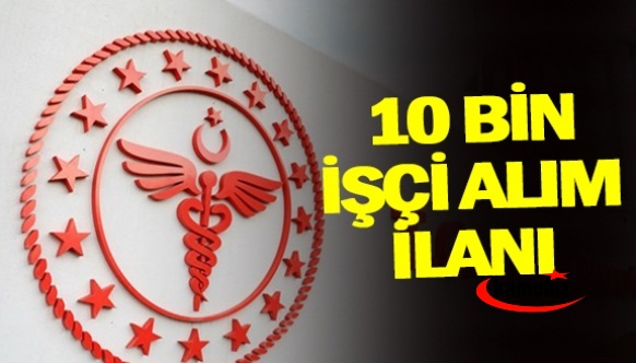 Sağlık Bakanlığı 10 bin işçi alım ilan yayımlandı! Son başvuru 22 mart 2022! İşte işçi kadrolarının meslek ve kadro sayısına göre dağılımı