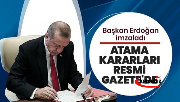 17 Mart 2022 tarihli Cumhurbaşkanı atama ve görevden alma kararları yayımlandı! 5 bakanlıkta önemli atamalar..