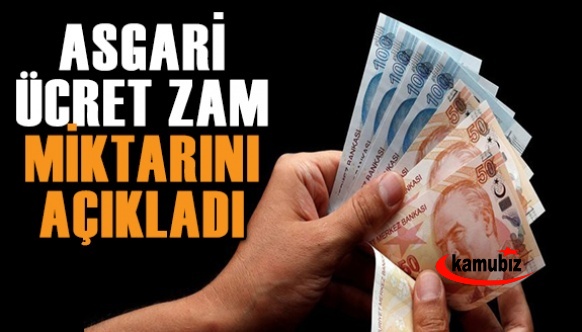 Ali Tezel asgari ücrete yapılacak ikinci zam oranını açıkladı