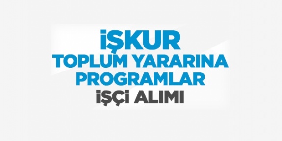 Toplum Yararına Çalışma Programı kapsamında okullara 80 bin kişi alınacak!