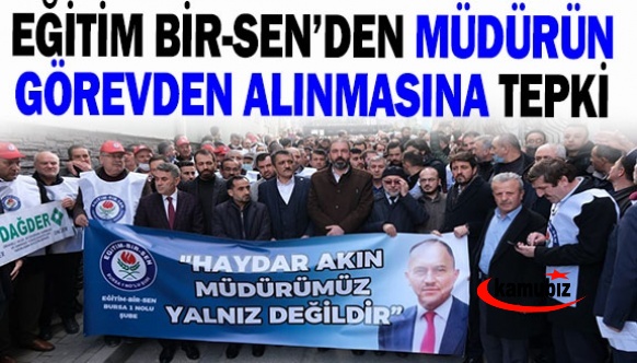 Eğitim Bir Sen'den okul müdürünün görevden alınmasına tepki