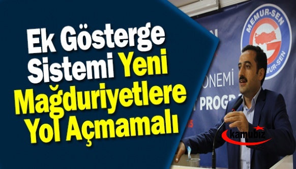 Ek gösterge sistemi yeni mağduriyetlere yol açmamalıdır