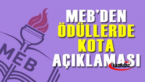 MEB'den ödül verilmesine dair önemli açıklama