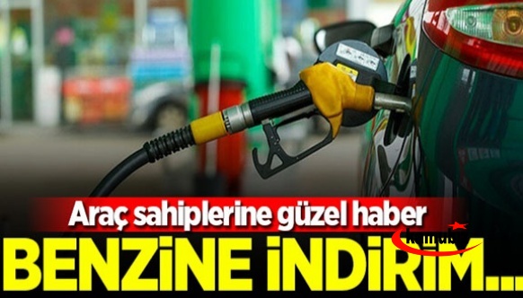 Bu gece benzine indirim geliyor