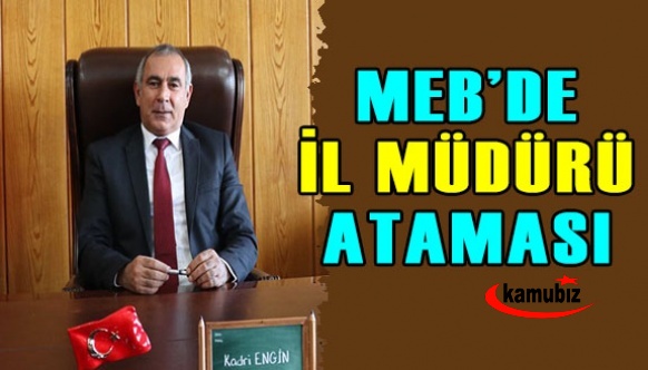 İl milli eğitim müdürü görevden alındı, yerine eski müdür atandı